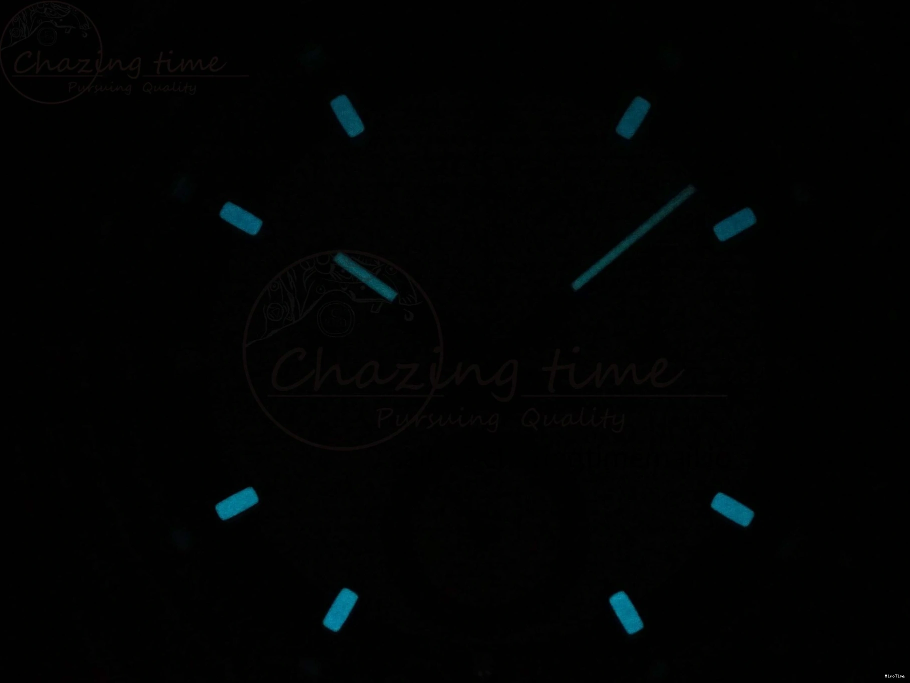 MiroTime 0403 Attractive Daytona DIW Carbon Case and Bezel DIWF Edition Black Dial on Blue Nylon Strap A 71